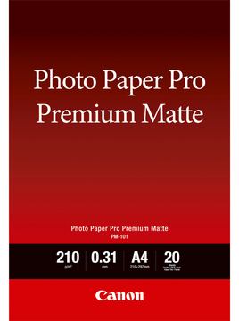 Canon Pro Premium PM-101 - Glatt matt - 310 Mikron - A4 (210 x 297 mm) von LumaTech