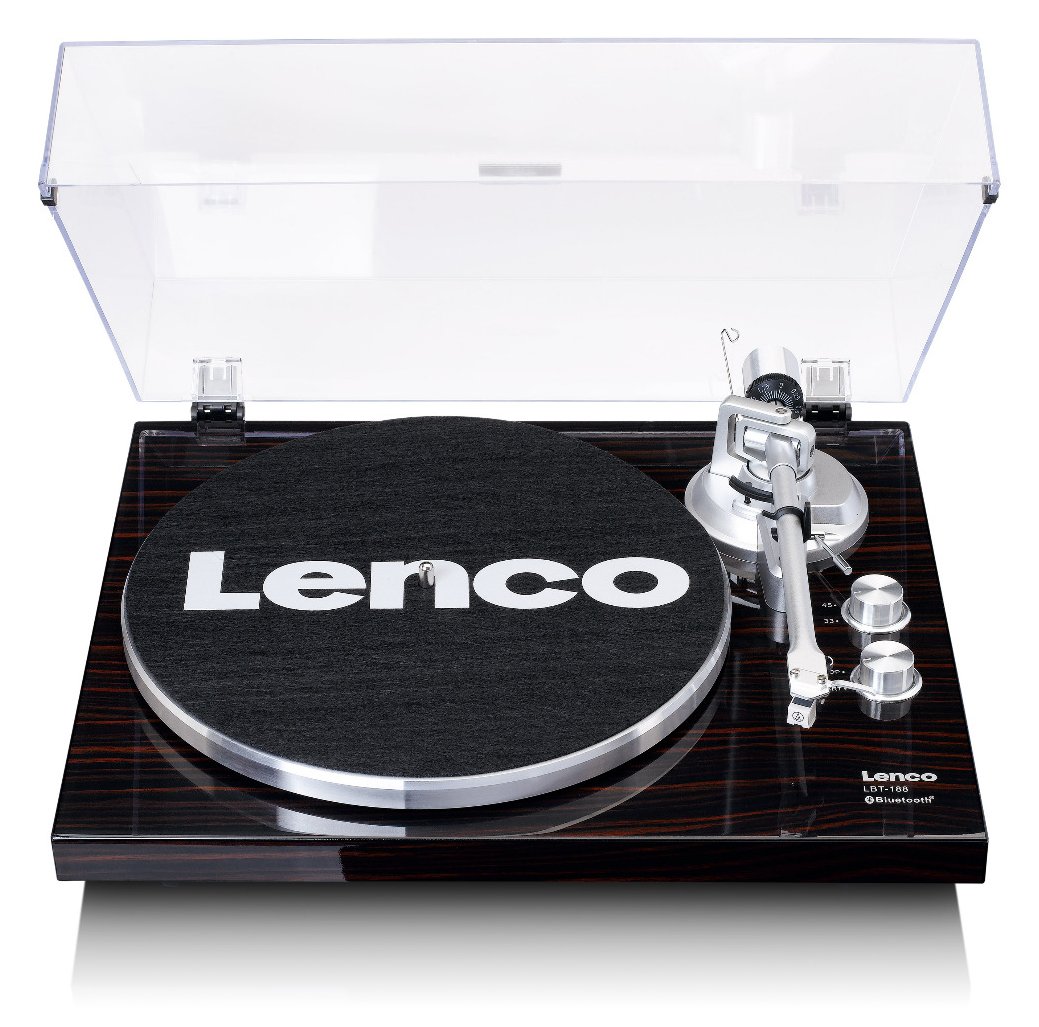 Lenco LBT-188 - Plattenspieler - Nußbaum