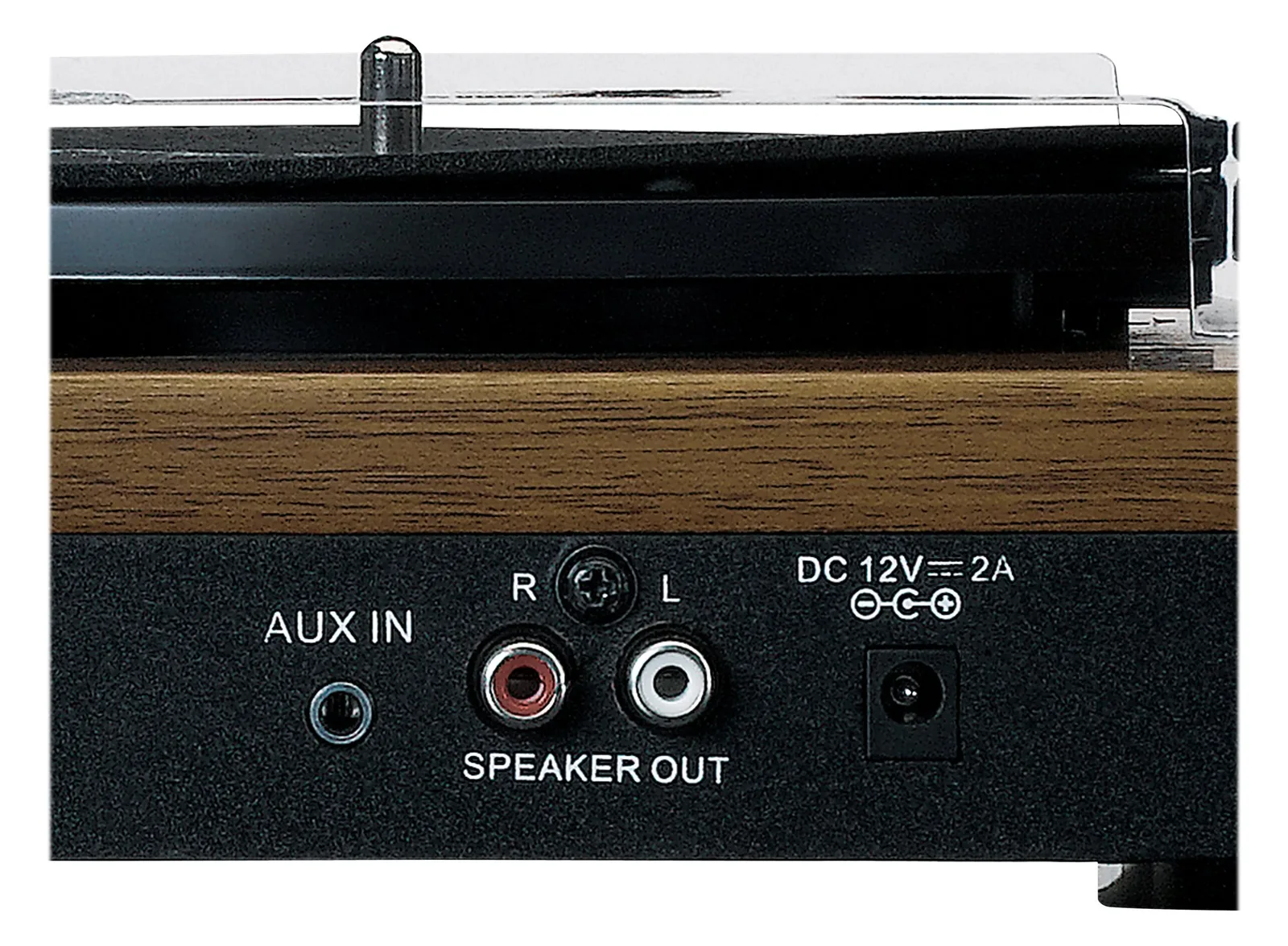 Lenco LS-100WD - Audiosystem - Oak, Ansicht 3