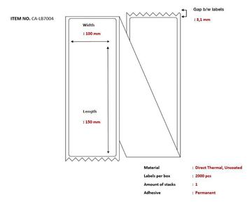 Capture Ship-label Direct Thermal Uncoated von LumaTech
