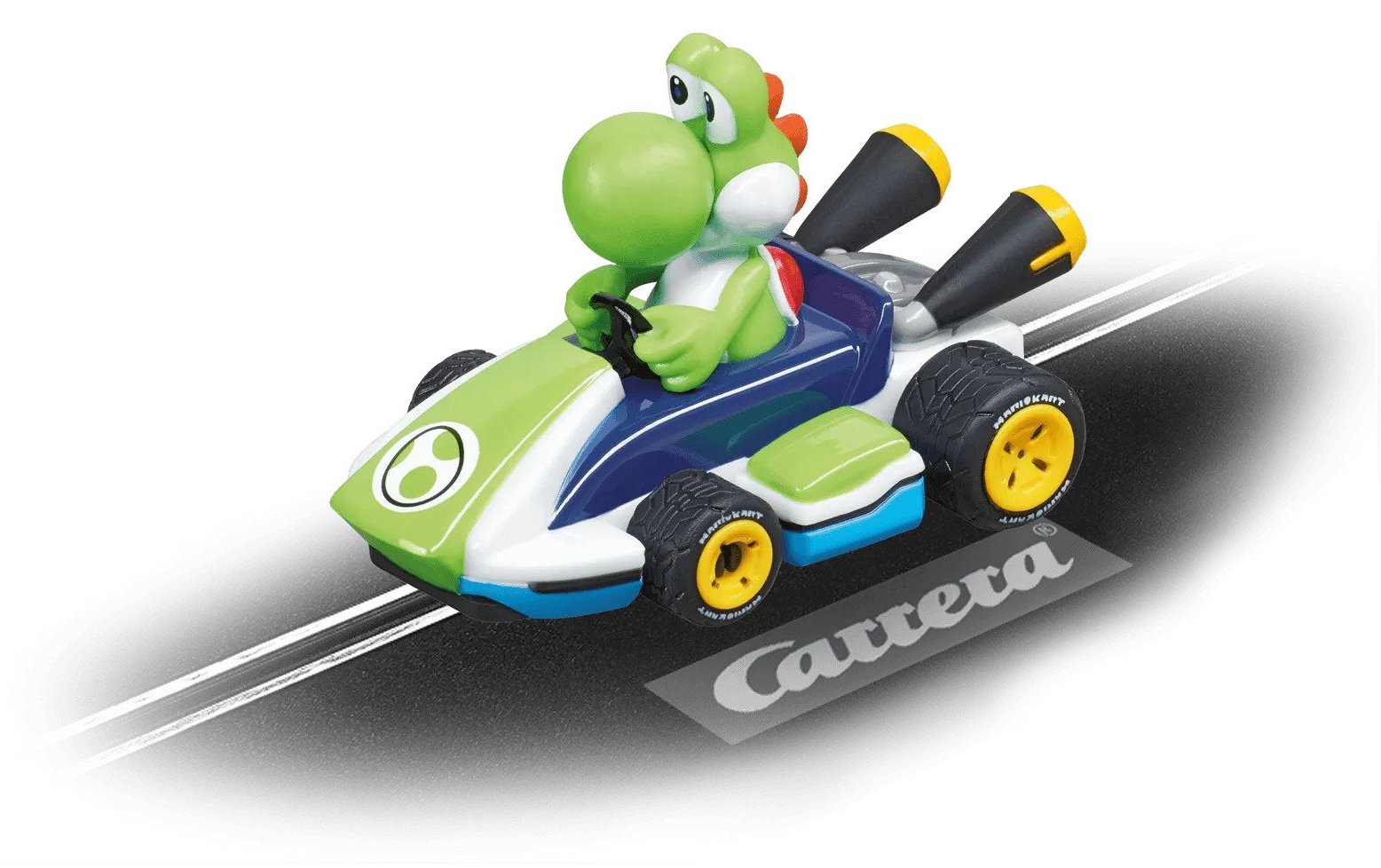 Carrera Nintendo Mario Kart - Yoshi - Auto - Mario Kart - 8 Jahr(e) - Grau - Weiß