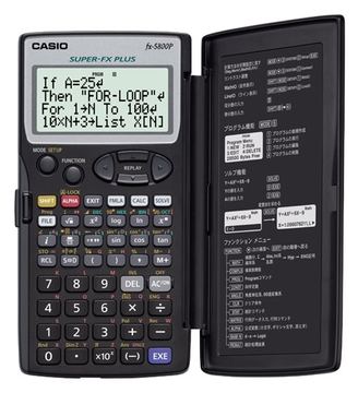 Casio FX-5800P - Wissenschaftlicher Taschenrechner von LumaTech