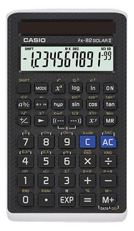 Casio fx-82SOLAR II - Wissenschaftlicher Taschenrechner