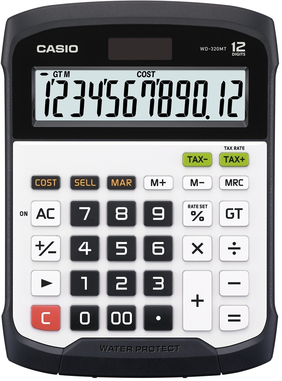 Casio WD-320MT - Desktop-Taschenrechner - 12 Stellen