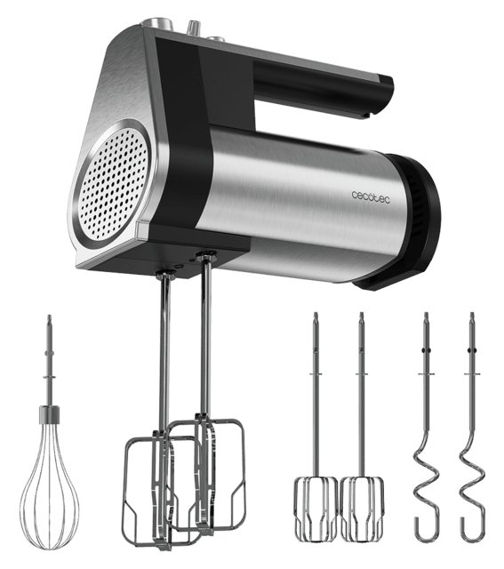 Cecotec PowerTwist 500 Full Steel Handmixer