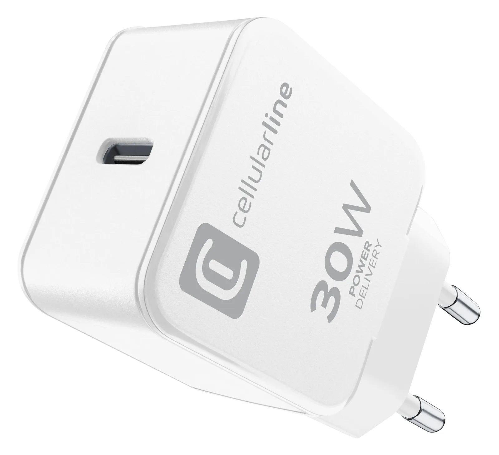 Cellularline The One - Netzteil - 30 Watt - PD, Fast Charge (24 pin USB-C), Ansicht 2