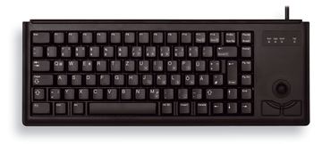 Cherry Compact-Keyboard G84-4400 - Tastatur - USB - TL: Deutsch, QWERTZ - Schwarz von LumaTech