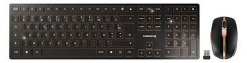 Cherry DW 9100 SLIM - Tastatur-und-Maus-Set - kabellos - TL: Französisch, AZERTY - schwarz von LumaTech