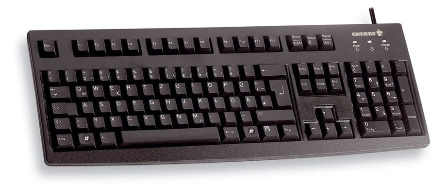 Cherry G83-6104 - Tastatur - USB - Hellgrau - TL: EU, QWERTY