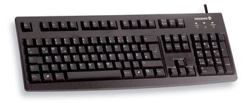 Cherry G83-6104 - Tastatur - USB - Schwarz - TL: EU, QWERTY von LumaTech