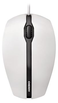 Cherry GENTIX - Maus - rechts- und linkshändig - schwarz, grau von LumaTech