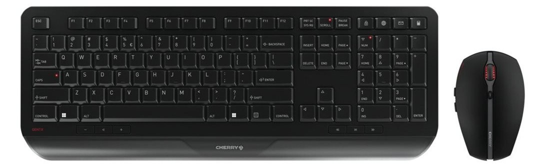 Cherry GENTIX DESKTOP - Tastatur-und-Maus-Set - TL: EU, QWERTY