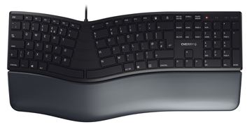 Cherry KC 4500 ERGO - Tastatur - USB - TL: UK, QWERTY von LumaTech