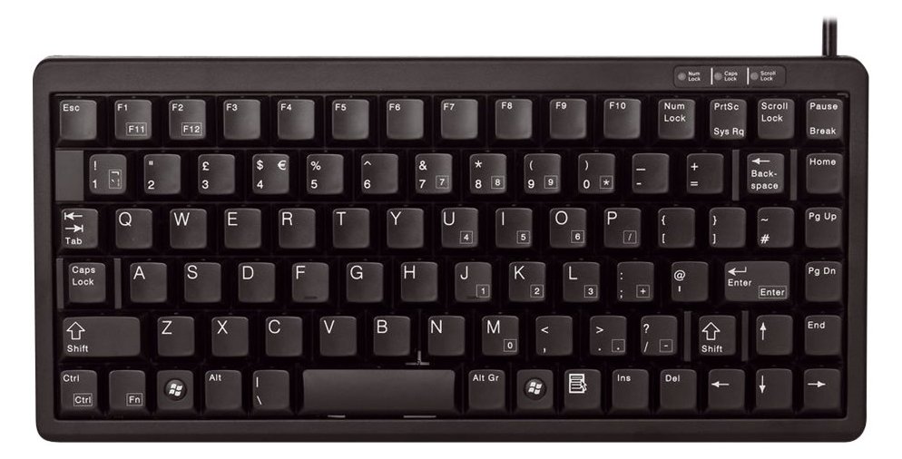 Cherry ML4100 - Tastatur - PS/2, USB - TL: EU, QWERTY