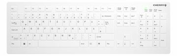 Cherry MTA AK-C8112F Wireless weiß AK-C8112F-FU1-W/GE - 105 Tasten - TL: Deutsch, QWERTZ von LumaTech