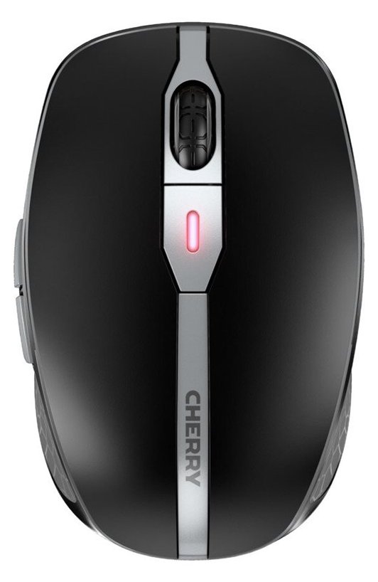 Cherry MW 9100 - Maus - 6 Tasten - kabellos - 2.4 GHz, Bluetooth 4.0 - kabelloser Empfänger (USB)
