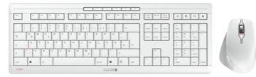 Cherry STREAM DESKTOP COMFORT - Tastatur-und-Maus-Set - TL: Deutsch, QWERTZ - weiß von LumaTech