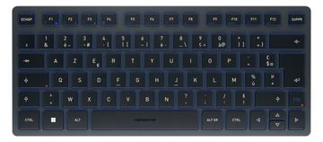 Cherry TAS KW 7100 MINI BT Wireless Slate Blue - TL: Französisch, AZERTY von LumaTech