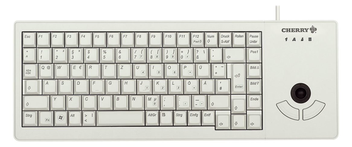Cherry XS G84-5400 - Tastatur - USB - Hellgrau - TL: EU, QWERTY