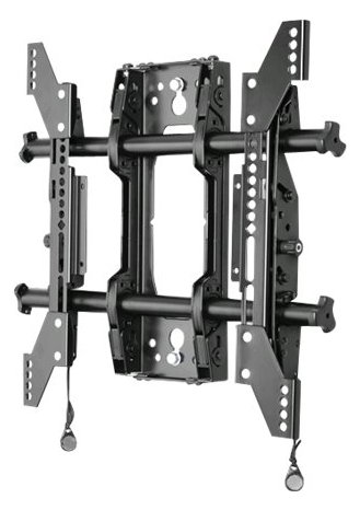 Chief Fusion Medium Adjustable Tilt TV Wall Mount - Black - Klammer - für Flachbildschirm (32-47) - Schwarz