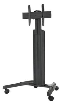 Chief Fusion Medium Height Adjustable Mobile TV Cart - Black - Wagen - für LCD-Display (32-65) - Schwarz von LumaTech