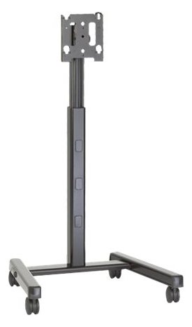 Chief Medium Mobile Flat Panel Mobile Cart - Für Displays 32-65 - Schwarz - Wagen - für LCD-Display - Schwarz