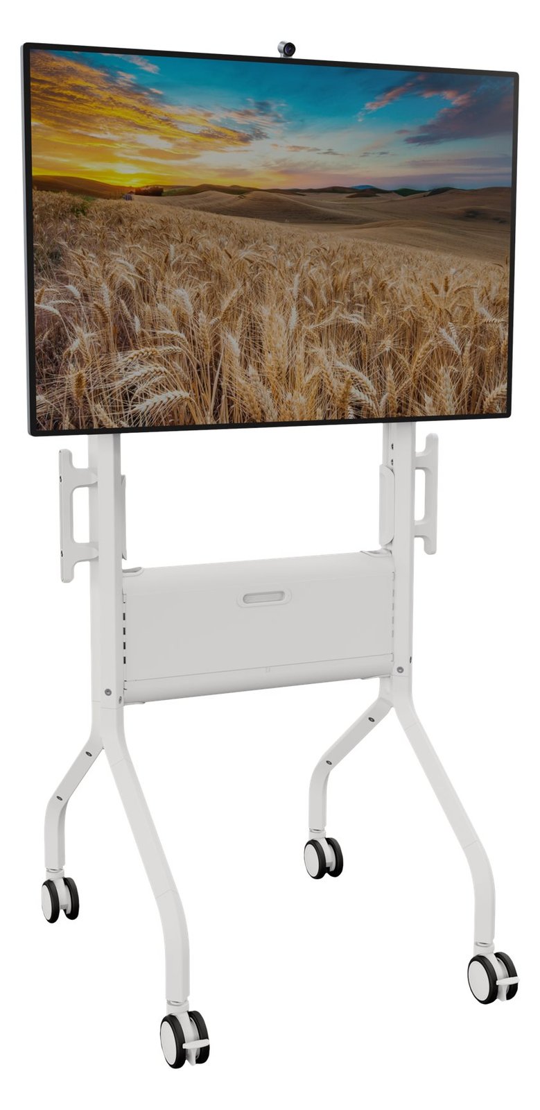 Chief Voyager Height Adjustable AV TV Cart - For LCD Displays 50-70 - White - Wagen - für Flachbildschirm