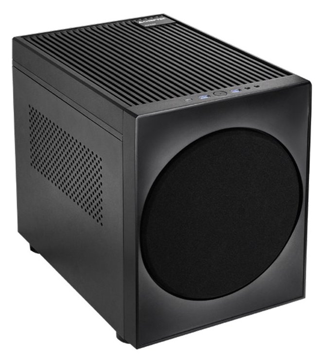 Chieftec The Cube - Tower - Mini-ATX - keine Spannungsversorgung (ATX)