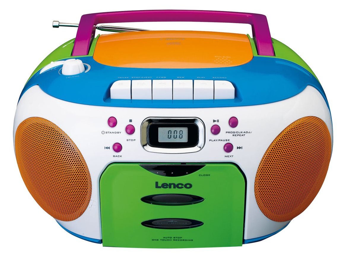 Lenco SCD-971 - Ghettoblaster - Multicolor