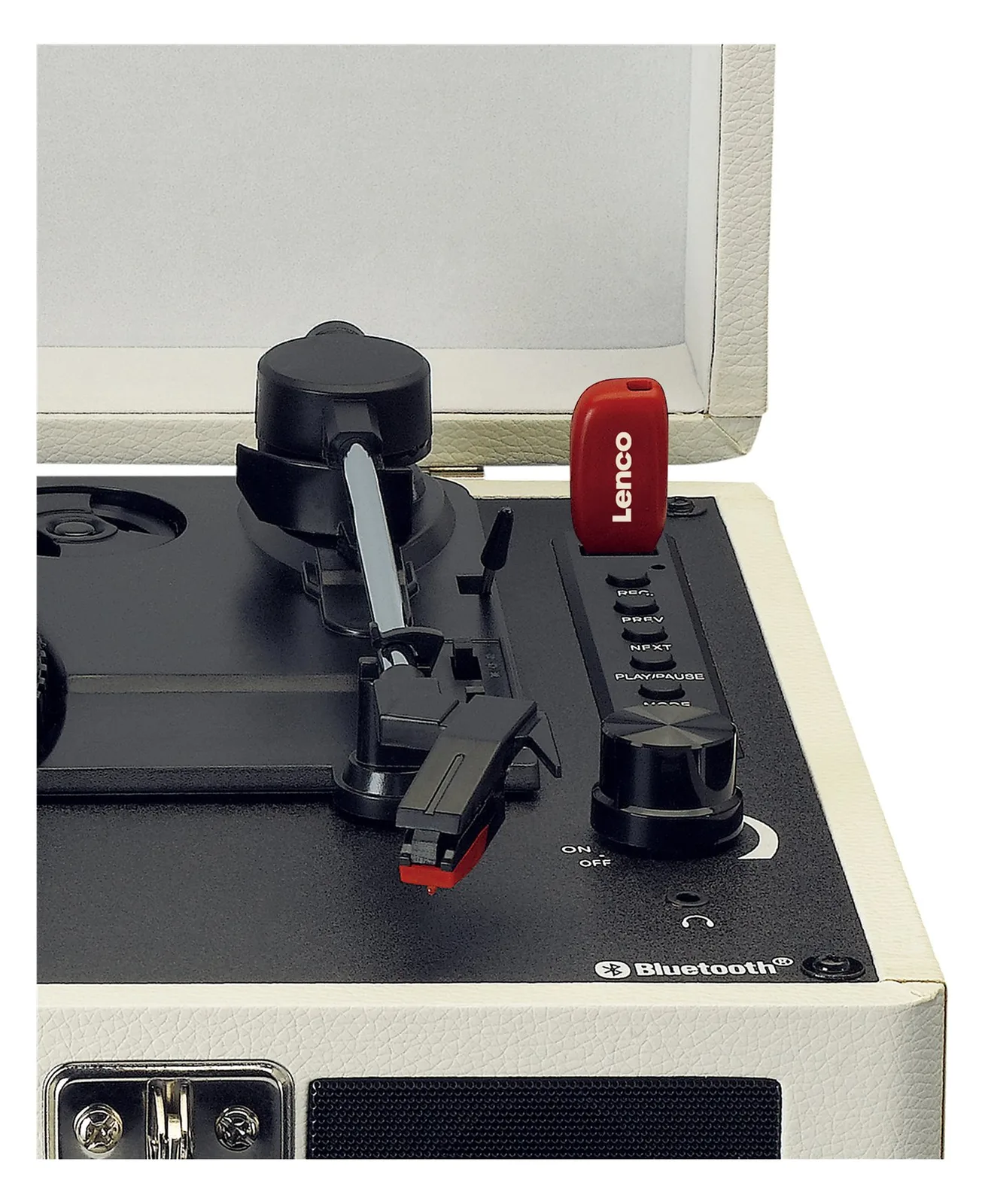 Lenco TT-115CR - Plattenspieler - Cremefarben, Ansicht 5