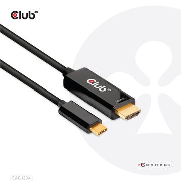 Club 3D Adapterkabel - HDMI männlich zu 24 pin USB-C männlich - 1.8 m - aktiv, unterstützt 4K 60 Hz (4096 x 2160) von LumaTech