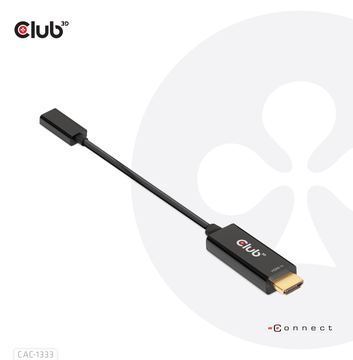 Club 3D Adapterkabel - HDMI männlich zu 24 pin USB-C weiblich von LumaTech