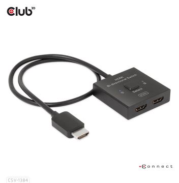 Club 3D CSV-1384 2-Port KVM-Umschalter - Video-Eingang HDMI von LumaTech
