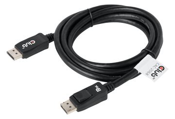 Club 3D DisplayPort-Kabel - DisplayPort (M) - bis DisplayPort (M) - DisplayPort 1.4 - 2 m - Schwarz von LumaTech