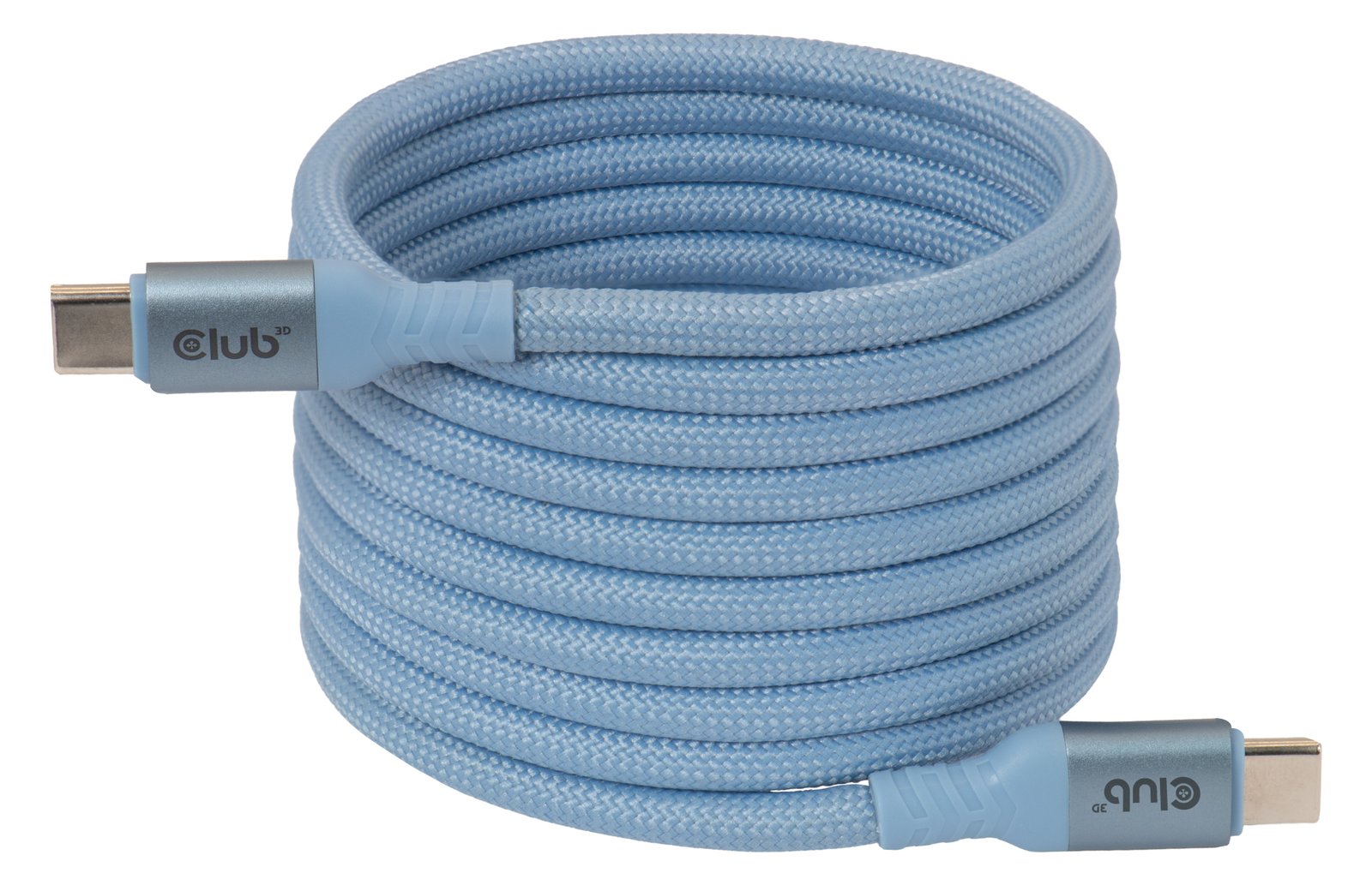 Club 3D USB Type C ->C blau Bi-Direktional Kabel USB-C - Kabel - Digital/Daten