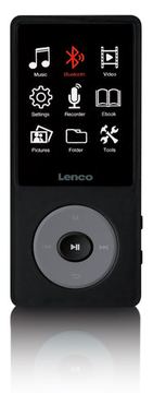 Lenco Xemio-860BK schwarz - Multimedia-Player - 8 GB 2,4" von LumaTech