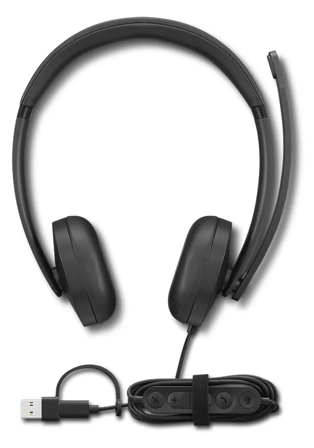 Lenovo 5000 - Headset - On-Ear - kabelgebunden, Ansicht 4