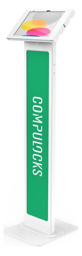 Compulocks iPad 10th-11th (A16) Gen Swell Enclosure Brandable Floor Stand White - für Tablett - 27.7 cm (10.9)