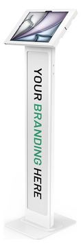 Compulocks iPad Air M2 & M3 13, Apex Enclosure Brandable Floor Stand - White - für Tablett - Bildschirmgröße: 13 von LumaTech