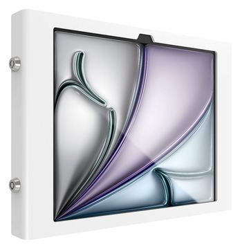Compulocks iPad Air M2 13 (2024), Apex Secured Enclosure Wall Mount - Gehäuse - für Tablett - Glasbefestigung - Weiß von LumaTech