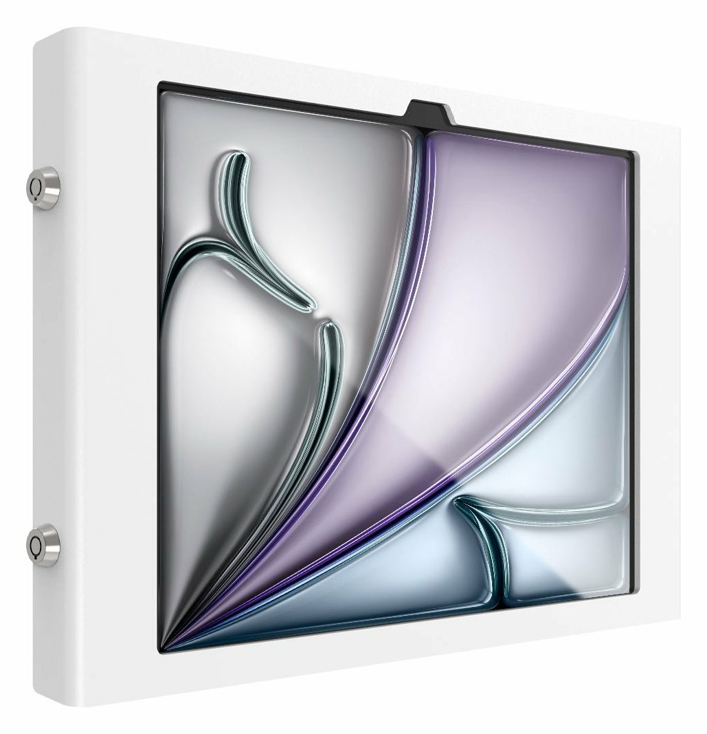 Compulocks iPad Air M2 13 (2024), Apex Secured Enclosure Wall Mount - Gehäuse - für Tablett - Glasbefestigung - Weiß