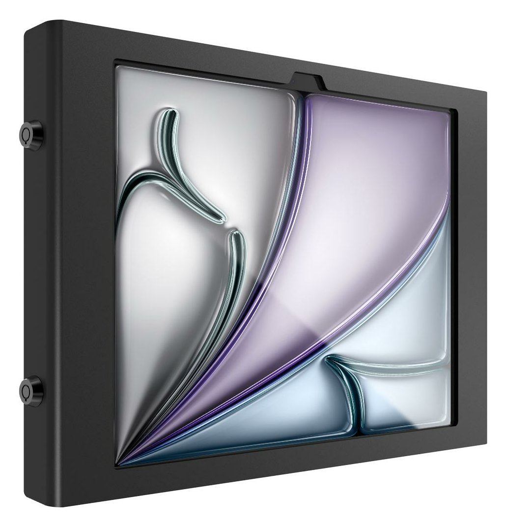 Compulocks iPad Air M2 13 (2024), Apex Secured Enclosure Wall Mount - Gehäuse - für Tablett - Glasbefestigung - Schwarz