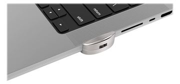 Compulocks Ledge Lock Adapter for MacBook Pro 14 M1, M2 & M3 - Sicherheitsschlossadapter - für Apple MacBook Pro 14.2 von LumaTech