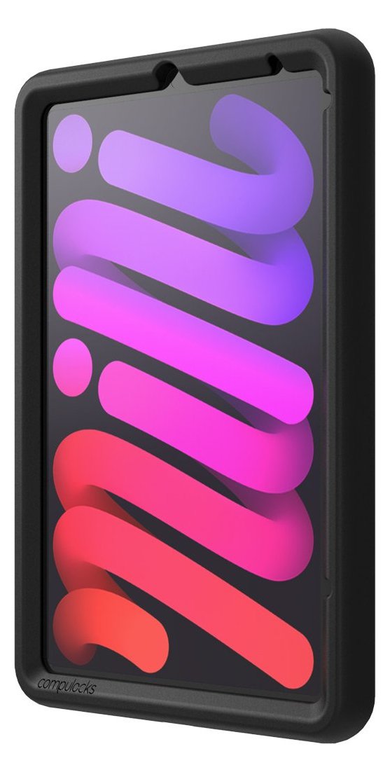 Compulocks Rugged Edge Case for iPad Mini 8.3 - Stoßstange für Tablet - widerstandsfähig - Gummi - Schwarz