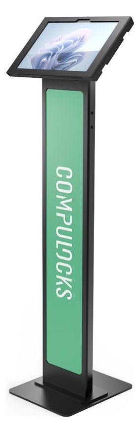 Compulocks Surface Pro 8-11 Apex Enclosure Brandable Floor Stand - für Tablett - Bildschirmgröße: 33 cm (13)