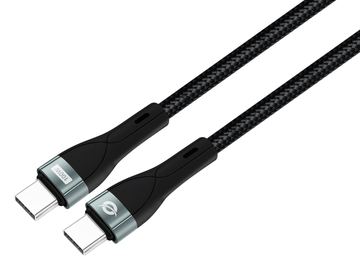 Conceptronic ETTA01B20 USB C-C PD 3.0 100W Schnellladekabel, 2m, 20V 5A, 480Mbps, E-Mark, 2 m, USB C, USB C, USB 2.0 von LumaTech