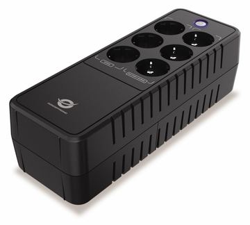 Conceptronic ZEUS USV Schuko DC Start/LAN sw - (Offline-) USV von LumaTech