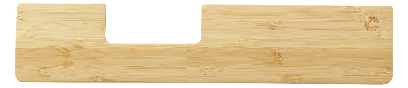 Contour Design - Tastatur-/Maus-Handgelenkauflage - schmal - Bamboo Natural - für RollerMouse Pro; SliderMouse Pro