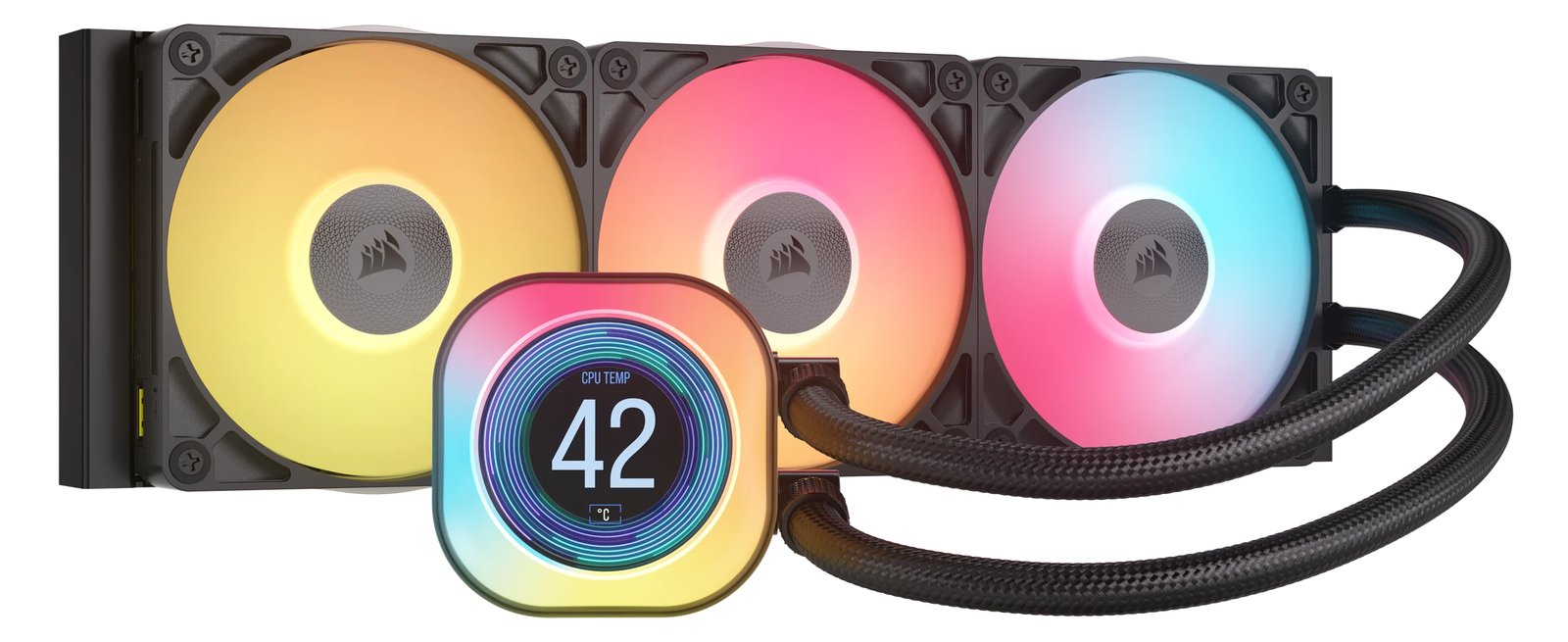 Corsair CPC Corsair AIO iCUE LINK TITAN 360 RX LCD AIO - CPU-Kühler