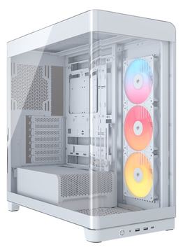 Corsair FRAME 4500X RS-R ARGB - Mid tower - E-ATX - Seitenteil mit Fenster (gehärtetes Glas) - Weiß von LumaTech